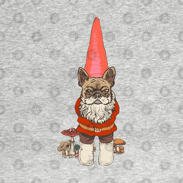 Frenchie Gnomie by huebucket